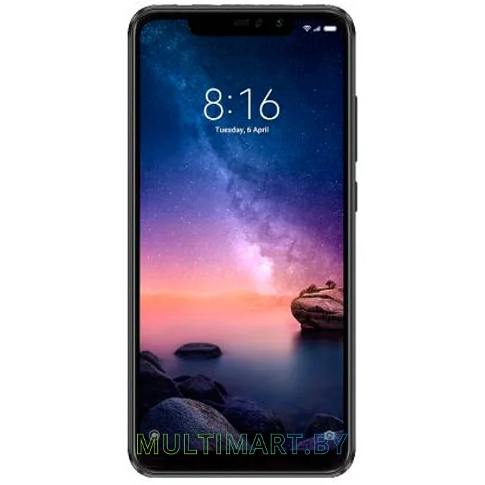 Смартфон Xiaomi Redmi Note 6 Pro 3GB/32GB международная версия (черный)